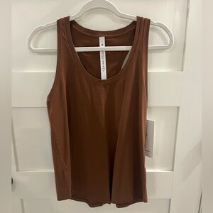 Lululemon Love Tank Top. Brown. Size 6.